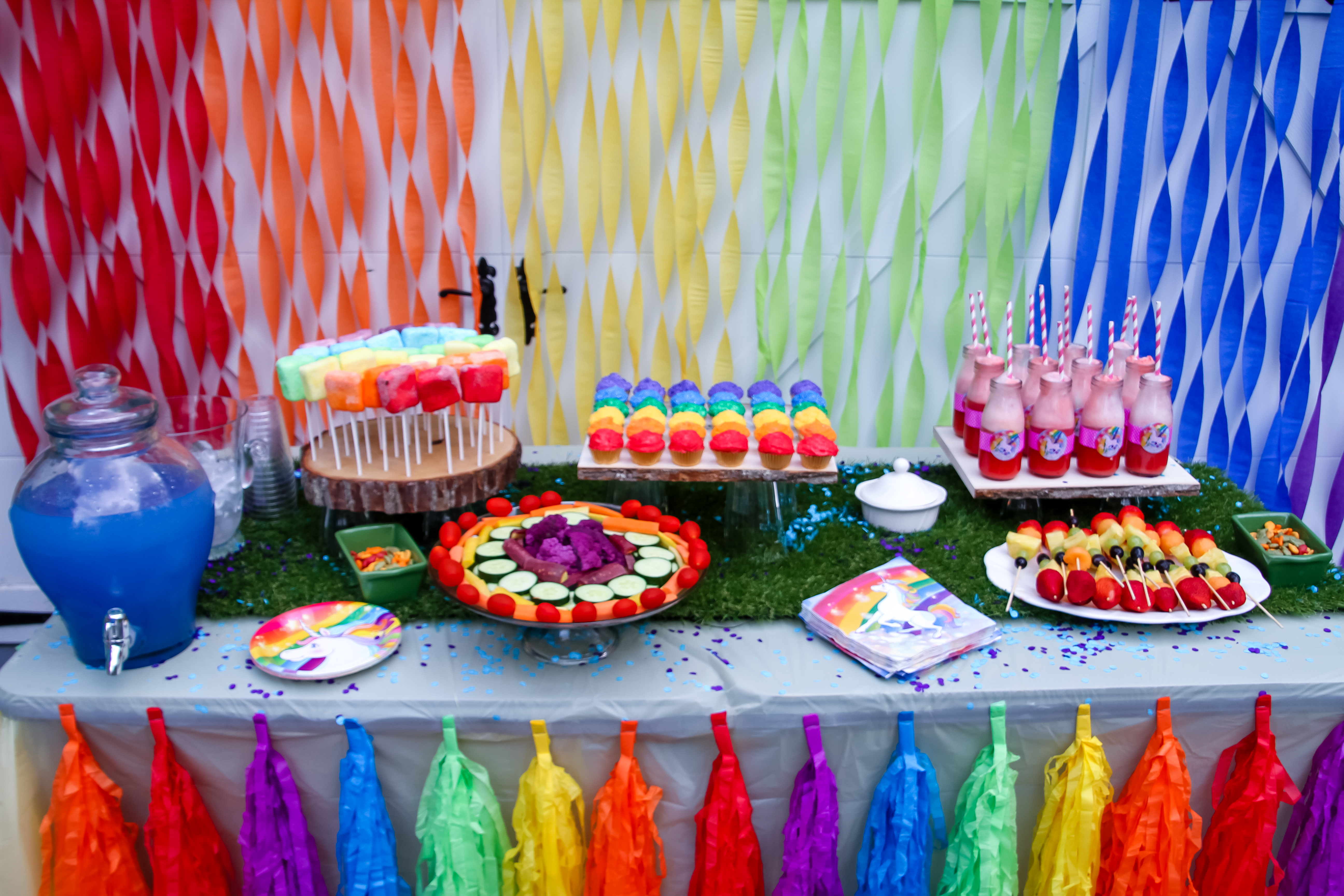 Rainbow Birthday Theme