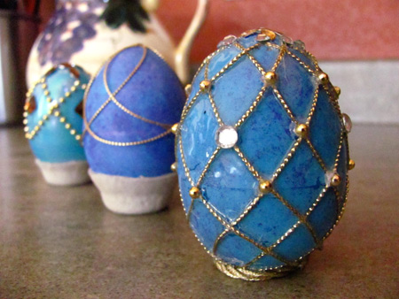 Faux Faberge Eggs - 365 Days of Crafts